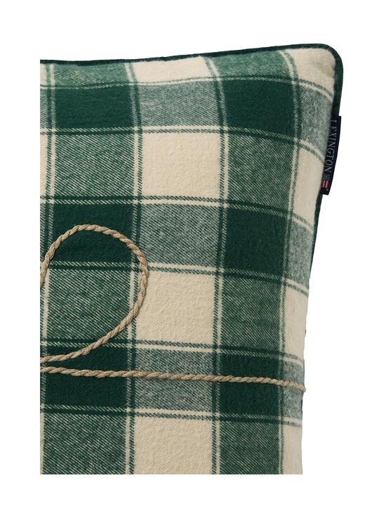 Lexington - Wrapped Checked -flanellityynynpäällinen - 2033-SH25 LT BEIGE/GREEN | Stockmann - photo 4