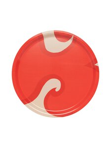 Marimekko - Jokeri-tarjotin 31 cm - SAND, ORANGE RED | Stockmann