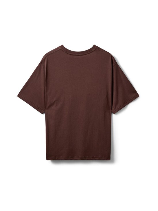 Sofie Schnoor - MaeSW Oversize t-paita - 7025 DARK BROWN | Stockmann - photo 2