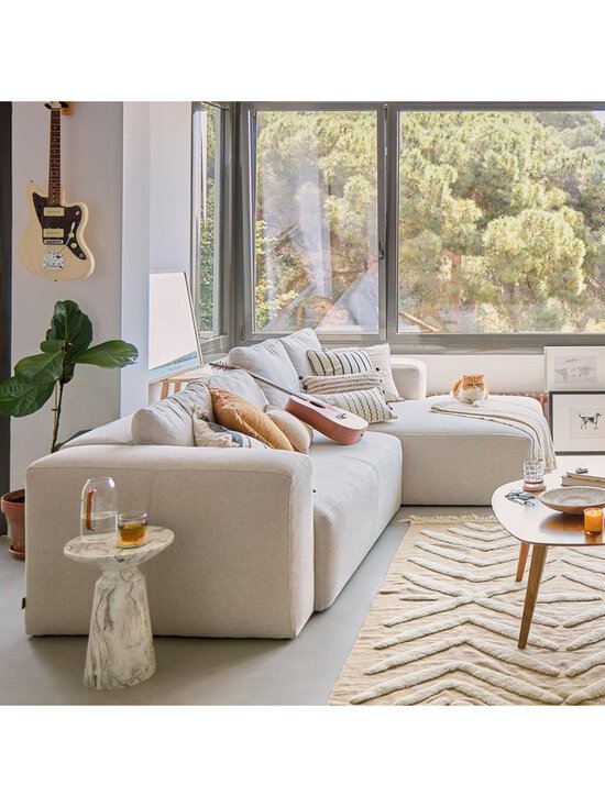 Kave Home - Blok-divaanisohva beige L 330 cm/oikea - BEIGE | Stockmann - photo 7