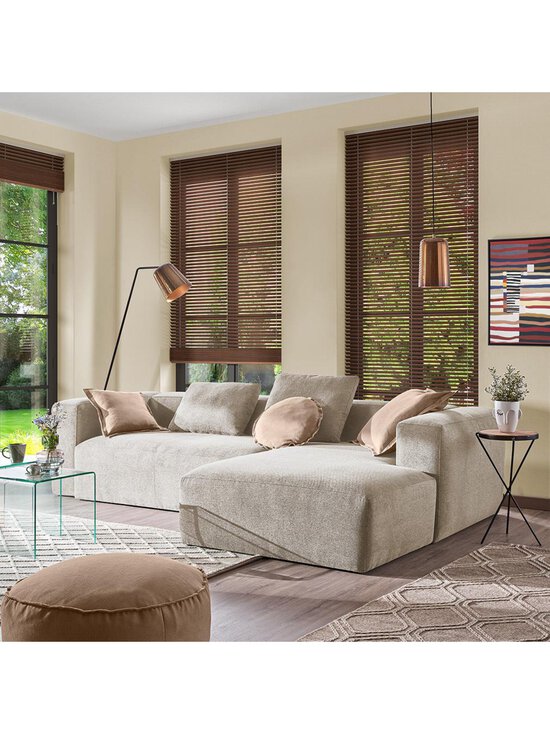 Kave Home - Blok-divaanisohva beige L 330 cm/oikea - BEIGE | Stockmann - photo 8