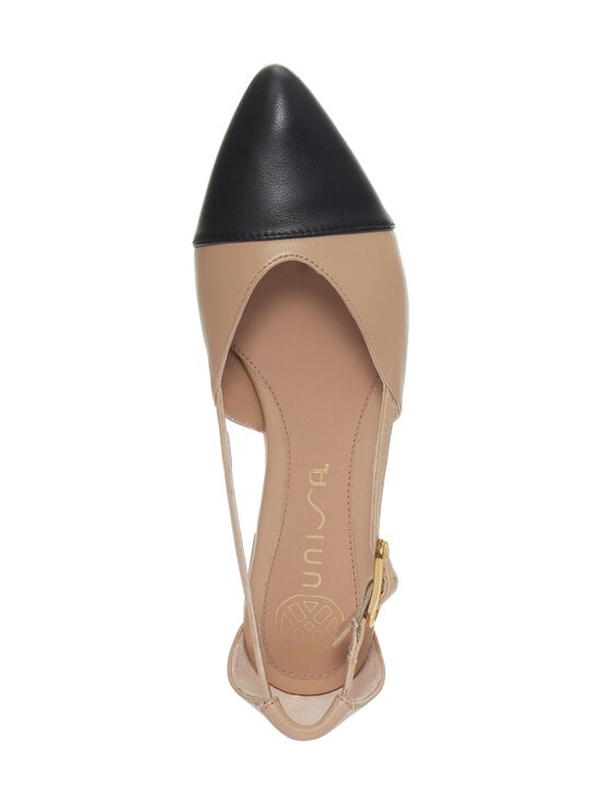 Unisa - Abela Ballerina -avokas - SKIN/BLK | Stockmann - photo 2