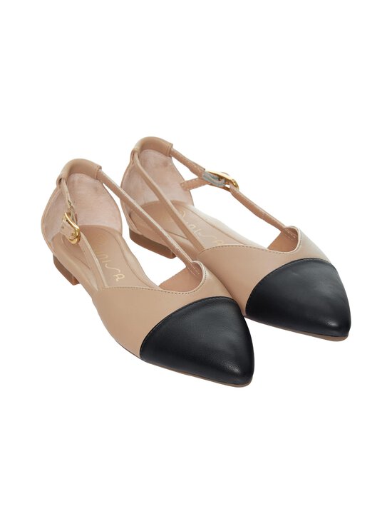 Unisa - Abela Ballerina -avokas - SKIN/BLK | Stockmann - photo 5