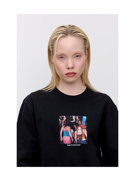 Makia - Album-collegepaita - 999 BLACK | Stockmann - photo 4