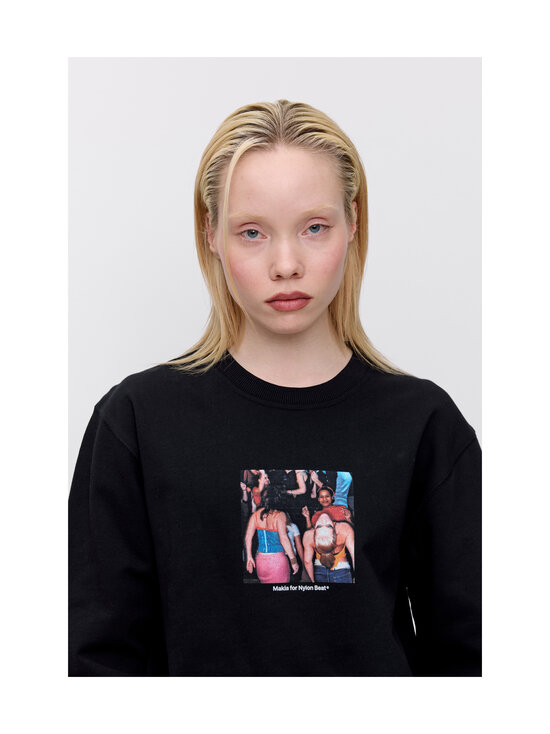 Makia - Album-collegepaita - 999 BLACK | Stockmann - photo 5