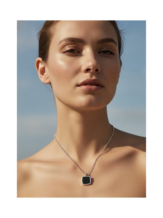 TOM WOOD - Cushion Onyx -riipuskaulakoru - SILVER | Stockmann - photo 2