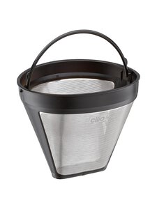 Cilio - Permanent Steel -kestosuodatin, koko 4 - STEEL / BLACK | Stockmann