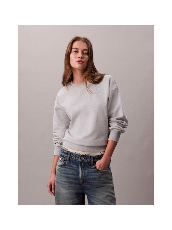 Calvin Klein Jeans - Archive Logo French Terry -collegepaita - P77 HISTORY GREY HEATHER | Stockmann - photo 2