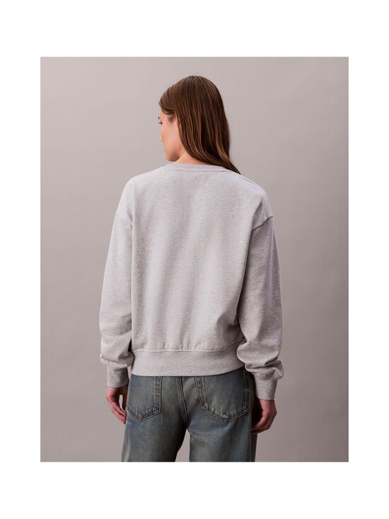 Calvin Klein Jeans - Archive Logo French Terry -collegepaita - P77 HISTORY GREY HEATHER | Stockmann - photo 3