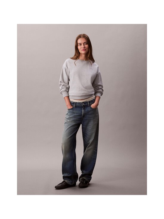 Calvin Klein Jeans - Archive Logo French Terry -collegepaita - P77 HISTORY GREY HEATHER | Stockmann - photo 4
