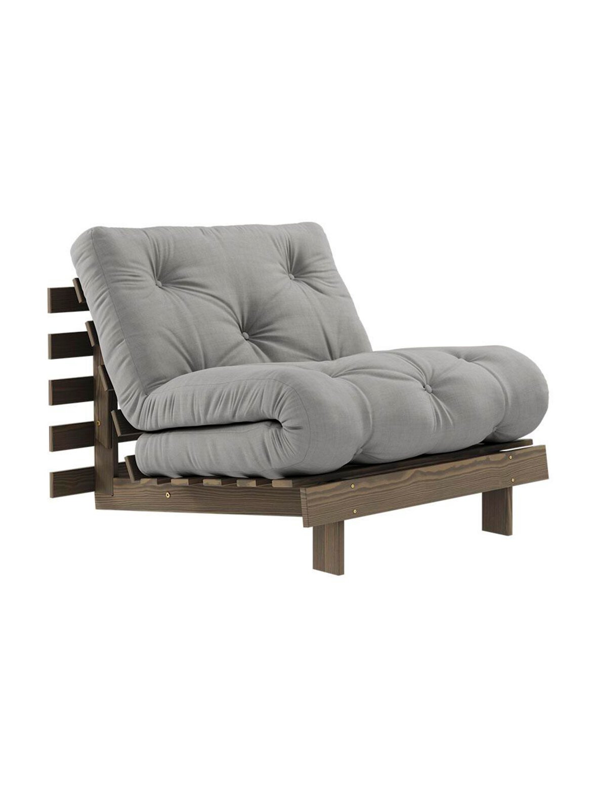 Roots-futonnojatuoli grey/ruskea