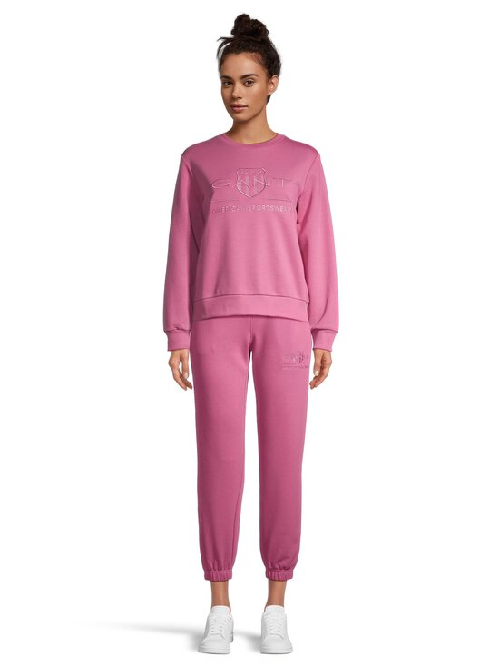 GANT - Tonal Shield -collegepaita - 548 SILKY PURPLE | Stockmann - photo 2