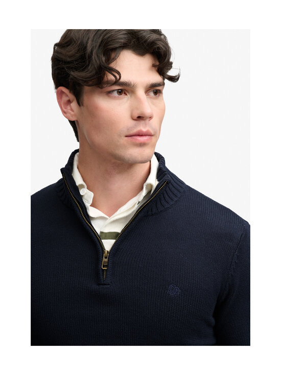 Superdry - Kudum Cotton Half Zip - 11S NAVY | Stockmann - photo 6