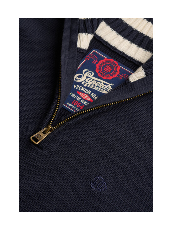 Superdry - Kudum Cotton Half Zip - 11S NAVY | Stockmann - photo 7