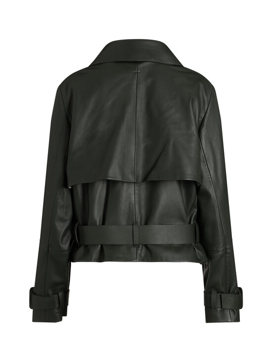 BOSS - Satela-nahkatakki - DARK GREEN | Stockmann - photo 2