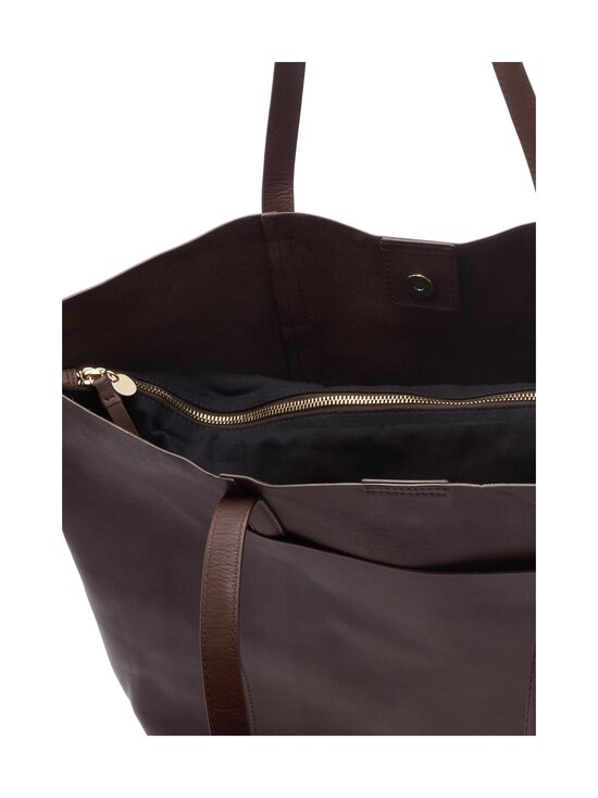 A+more - Adored Shopper ādas soma - DARK BROWN - photo 3 A+more - Adored Shopper ādas soma - DARK BROWN | Stockmann - photo 3