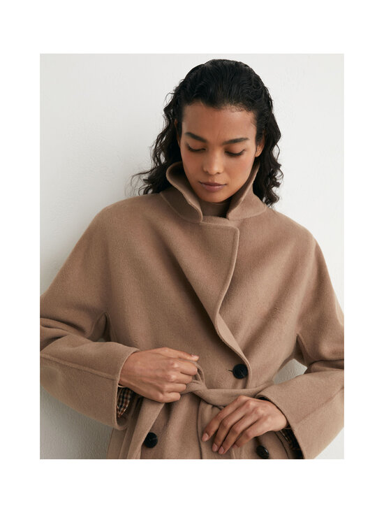Reiss - Marina Long -villakangastakki - 91 CAMEL | Stockmann - photo 3