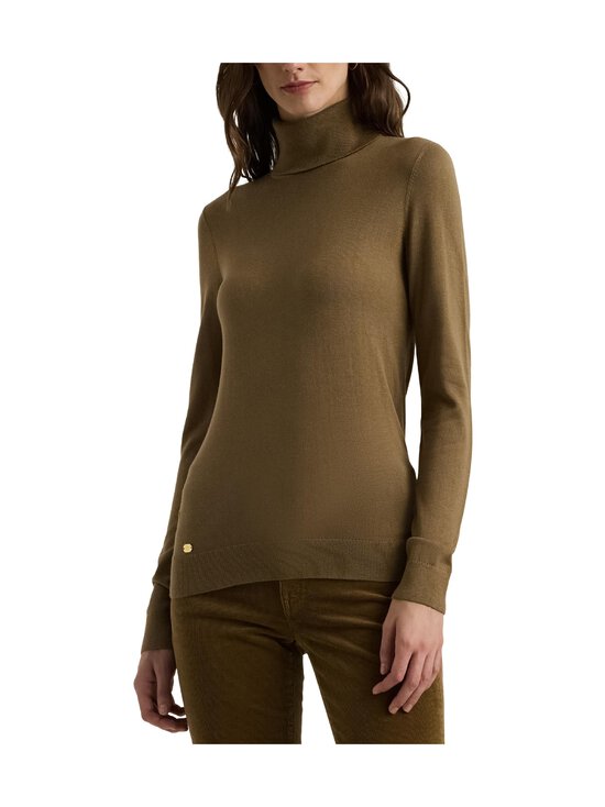 Lauren Ralph Lauren - Zoe- silkkisekoitteinen pooloneule - HONEY TAN - photo 2 Lauren Ralph Lauren - Zoe- silkkisekoitteinen pooloneule - HONEY TAN | Stockmann - photo 2