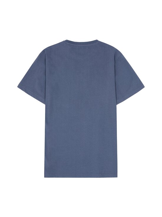 Knowledge Cotton Apparel - T-särk Regular Heavy Logo - 1226 VINTAGE INDIGO | Stockmann - photo 2