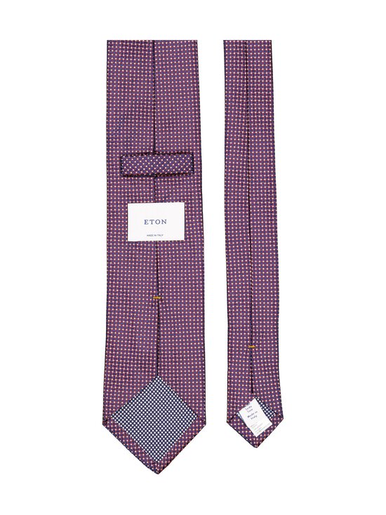 Eton - Micro Geometric -silkkisolmio - 59 DARK RED | Stockmann - photo 2