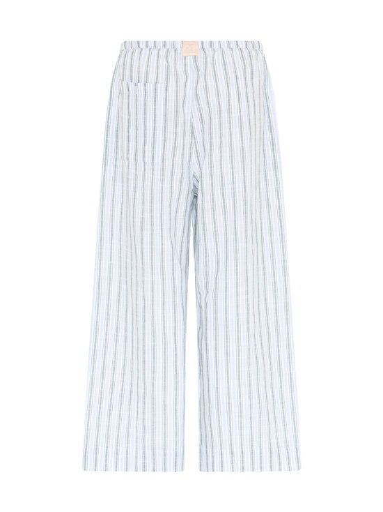 CCDK Copenhagen - Mila Cropped -housut - 7058 SAGEBRUSH GREEN STRIPE | Stockmann - photo 2