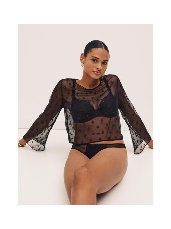 Marie Jo - Daisy Top Without Cups -paita - ZWA BLACK | Stockmann - photo 4