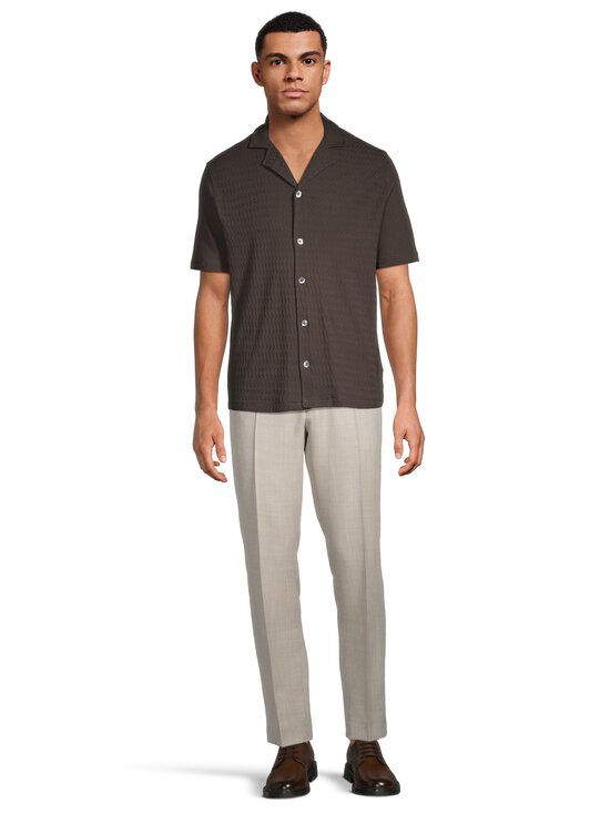 Oscar Jacobson - Kootud särk Kirk - 535 BROWN ELK | Stockmann - photo 2