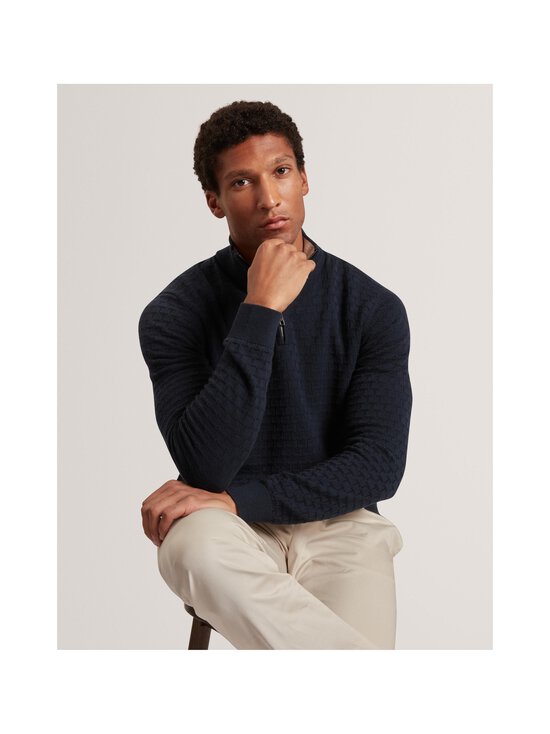 Ted Baker London - Jeremee Half Zip -neulepaita - NAVY | Stockmann - photo 5