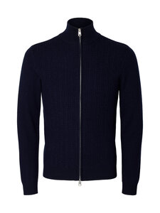 Selected - SlmTray Merino Brushed -neuletakki - NAVY BLAZER | Stockmann