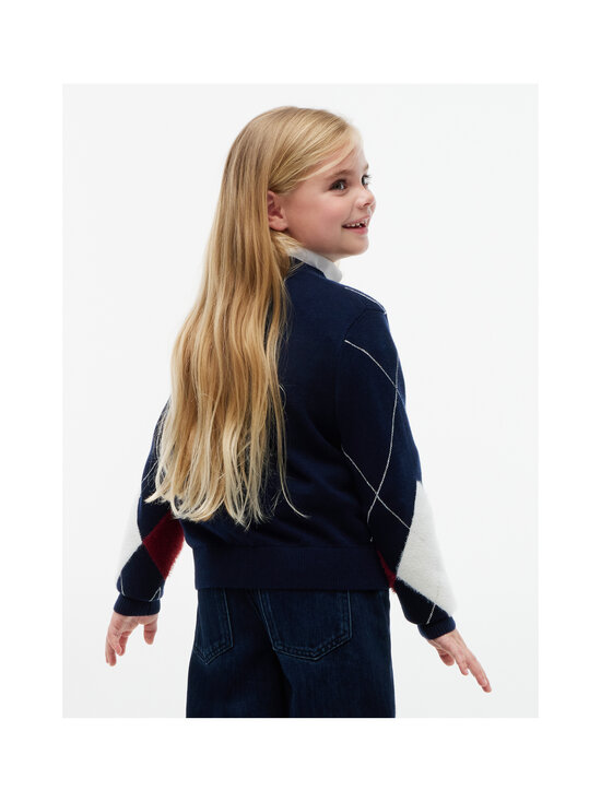 Tommy Hilfiger - Argyle-neuletakki - C1G DARK BLUE | Stockmann - photo 3