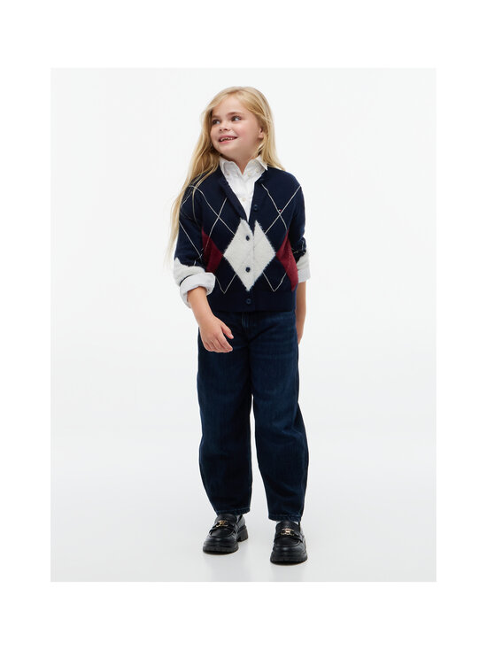 Tommy Hilfiger - Argyle-neuletakki - C1G DARK BLUE | Stockmann - photo 4