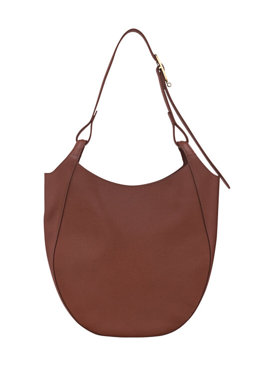 Longchamp - Le Foulonné Shoulder -olkalaukku - M02 COFFEE | Stockmann - photo 2