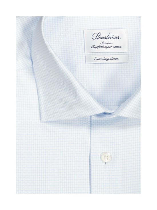 Stenströms - Shirt Slimline -kauluspaita, erikoispitkät hihat - 103 LIGHT BLUE CHECK - photo 2 Stenströms - Shirt Slimline -kauluspaita, erikoispitkät hihat - 103 LIGHT BLUE CHECK | Stockmann - photo 2