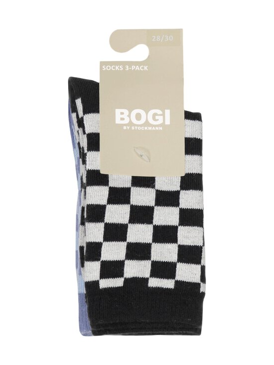 Bogi - Jack zeķes 3-pāri - RALLY AOP/BLACK/BLUE/GREEN | Stockmann - photo 3