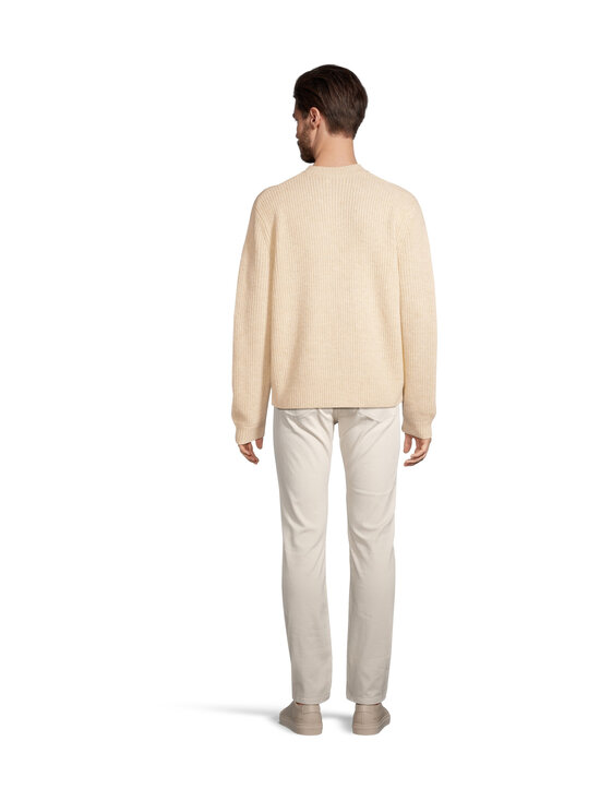 J.Lindeberg - Vitor V-neck Heavy Knit -neulepaita - C118 MOONBEAM MELANGE | Stockmann - photo 3