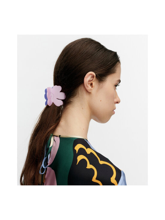 Marimekko - Unikko-hiusklipsi - 530 DARK BLUE, PINK | Stockmann - photo 2