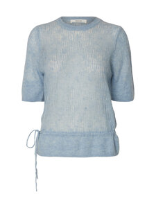Selected - SlfMayer 2/4 O-Neck džemperis - DUSTY BLUE | Stockmann