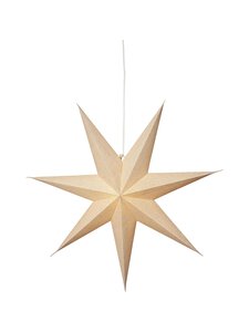 Star Trading - Cotton-paperitähti 60 cm - BEIGE | Stockmann