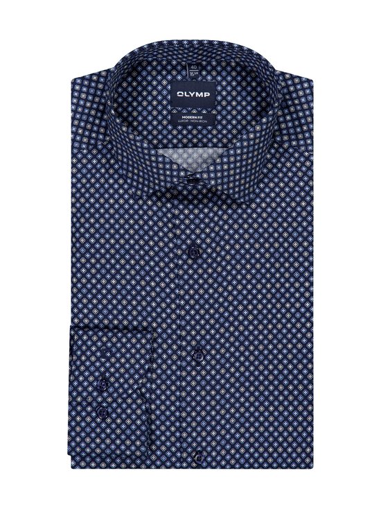 Olymp - Dobby Modern Fit -kauluspaita, erikoispitkät hihat - 18 MARINE | Stockmann - photo 1