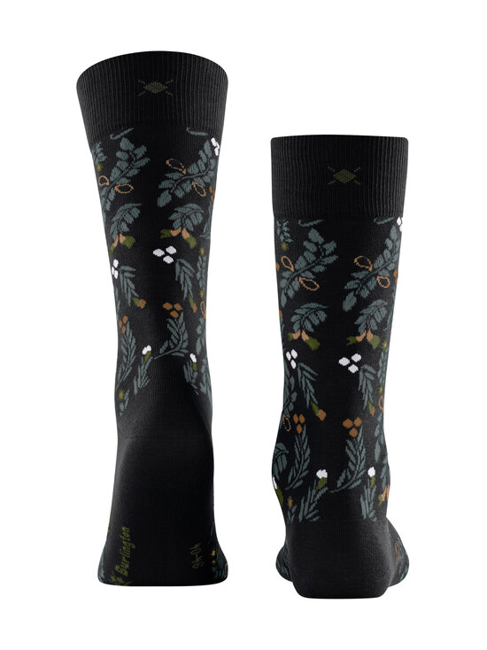 Burlington - Bloomingday zeķes - BLACK (3000) | Stockmann - photo 3