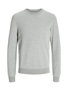 Jack & Jones - JJeGlobe adīts džemperis - LIGHT GREY MELANGE Jack & Jones - JJeGlobe adīts džemperis - LIGHT GREY MELANGE | Stockmann