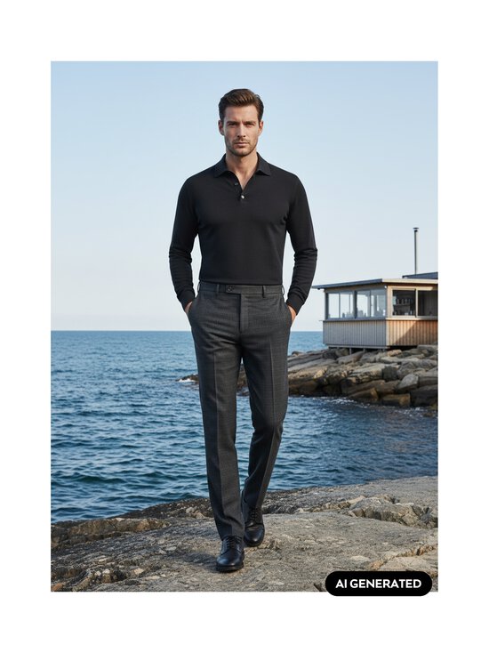 SAND Copenhagen - Püksid Craig Straight Modern fit - 900 PATTERN | Stockmann - photo 2