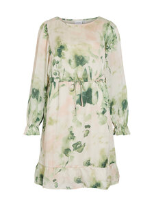 Vila - Kleit Vimolina Boatneck Flounce - BIRCH AOP:MOLINA | Stockmann