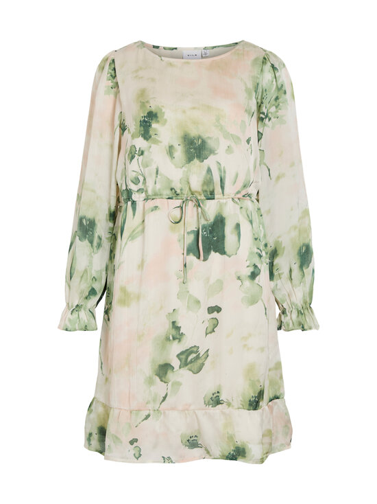 Vila - Kleit Vimolina Boatneck Flounce - BIRCH AOP:MOLINA | Stockmann - photo 1