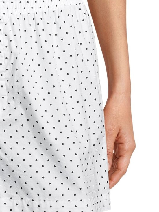 SKIMS - Cotton Poplin Sleep Tank And Boxer Set -toppi ja pyjamashortsit - ONYX DOT | Stockmann - photo 3