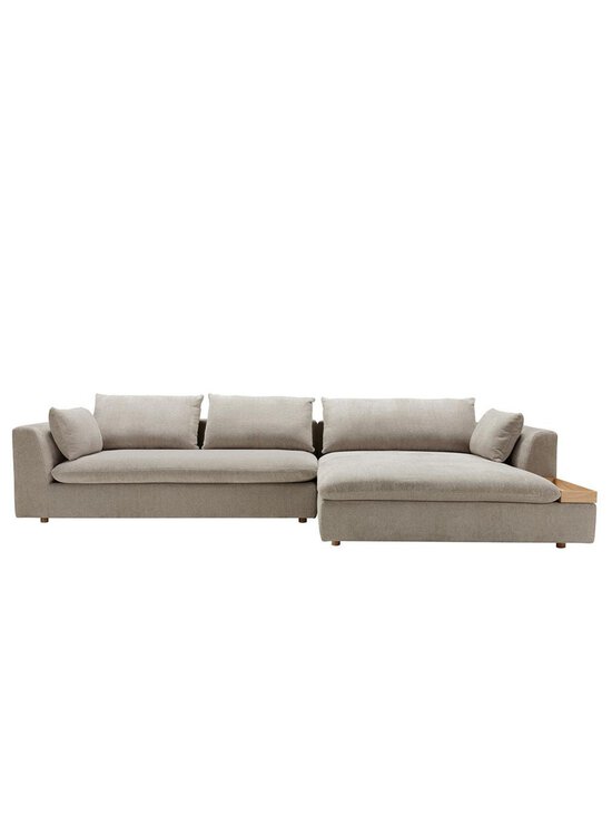 Sits - Milou-divaanisohva Sky-kangas 2 vaaleanharmaa L 334 cm / oikea - GREY | Stockmann - photo 1