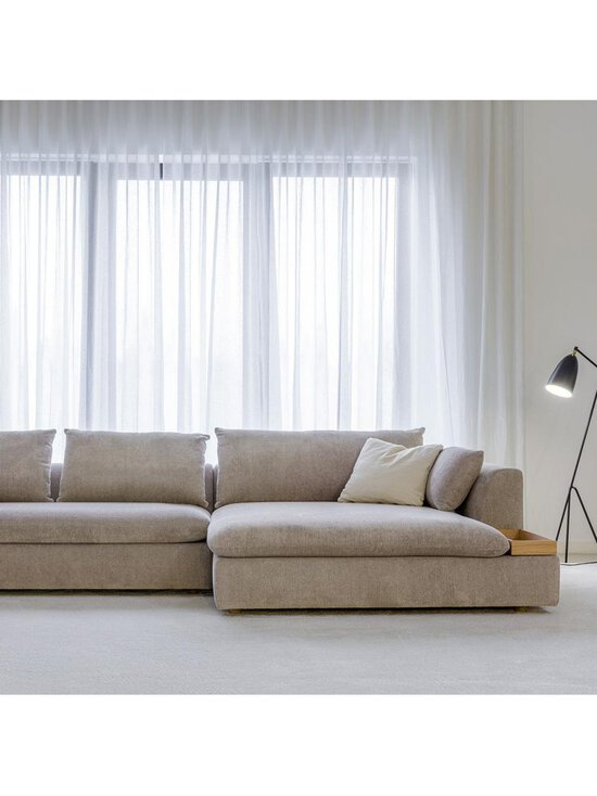 Sits - Milou-divaanisohva Sky-kangas 2 vaaleanharmaa L 334 cm / oikea - GREY | Stockmann - photo 13