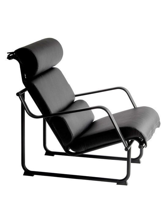 Yrjö Kukkapuro - Remmi-nojatuoli Prestige-nahka musta / musta - BLACK | Stockmann - photo 1