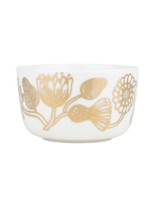 Marimekko - Tiara-kulho 2,5 dl - WHITE, GOLD | Stockmann