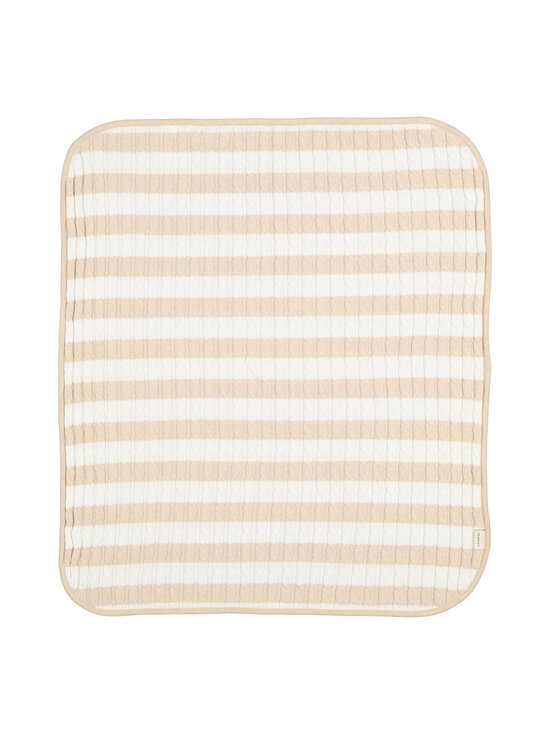GANT - Puuvillainen palmikkoneuleviltti - 291 LIGHT BEIGE MELANGE - photo 1 GANT - Puuvillainen palmikkoneuleviltti - 291 LIGHT BEIGE MELANGE | Stockmann - photo 1